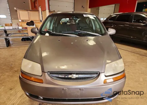 2007 Chevrolet Aveo Base из США, поврежденный, VIN KL1TD66647B754735